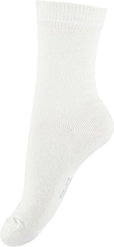 Sokker - Ull/Bomull - Melkehvit - - 35/38 - Sokker