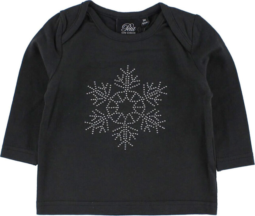 Petit By Sofie Schnoor Genser - Svart m. Palietter - Sofie Schnoor - 68 - Genser