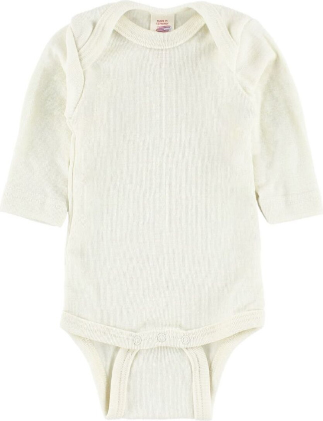 Body - I/e - Ull - Naturlig - - 86/92 - Langermet Body