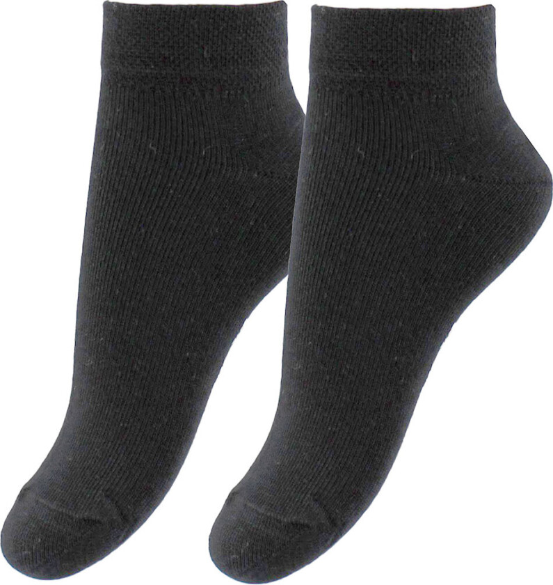 Ankelsokker - 2-pack - Svart - - 23/26 - Sokker