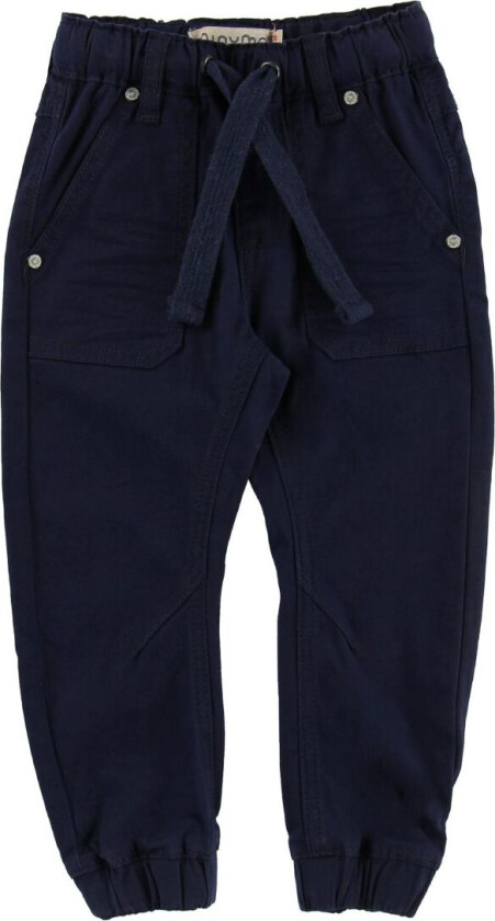 Bukser - Twill Loose - Navy - - 68 - Bukser - bomull