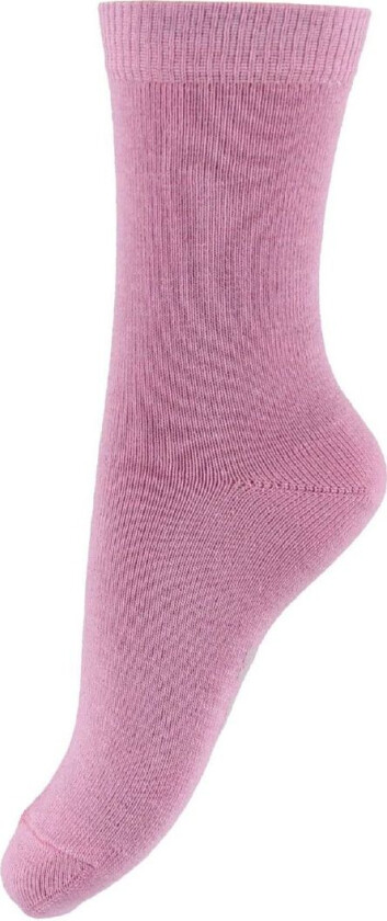 Sokker - Ull/Bomull - Gl. Rosa - - 20/22 - Sokker