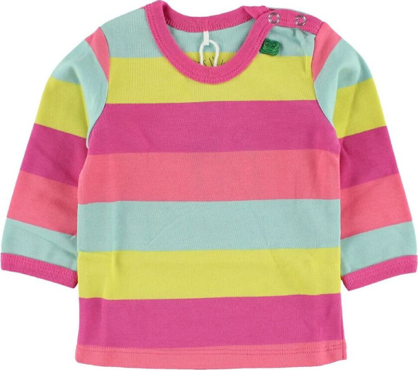 Genser - Gul/Rosa/Mint Stripete - - 56 - Genser