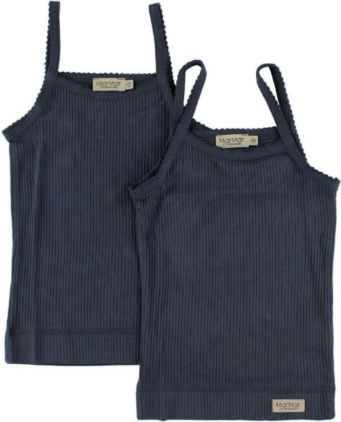 Bilde av Undertrøye - 2-pack - Navy - - 14 år (164) - Undertrøye