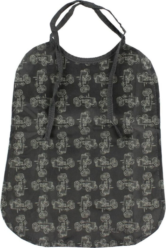 Smekke - Lang - Koksgrå m. Traktorer - - OneSize - Smekke