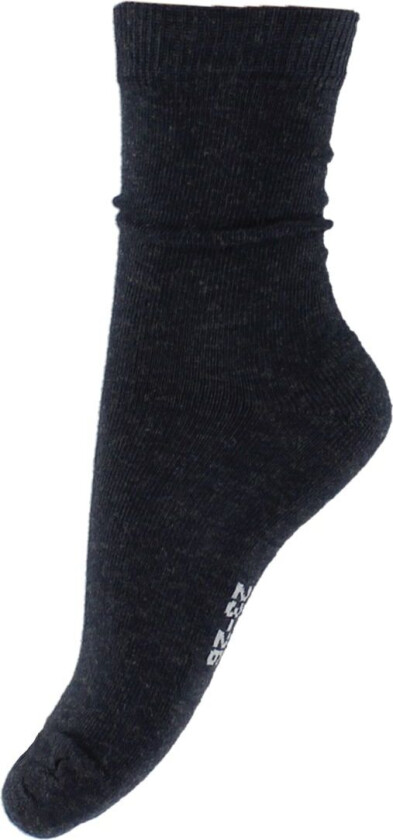 Sokker - Ull/Bomull - Kullgrå - - 39/41 - Sokker