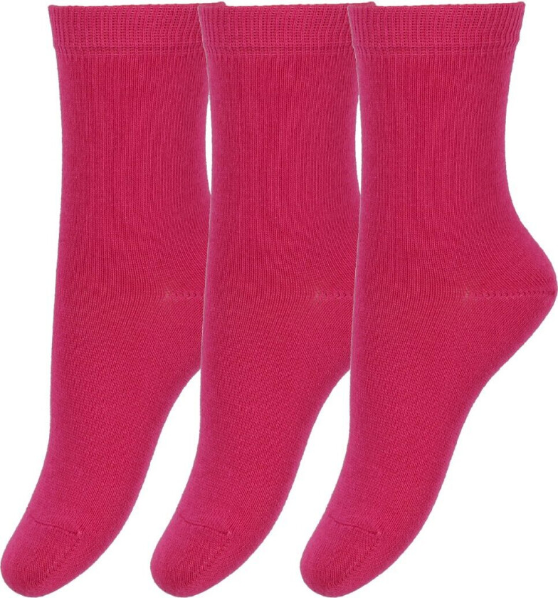 Sokker - 3-pack - Rosa - - 15/16 - Sokker