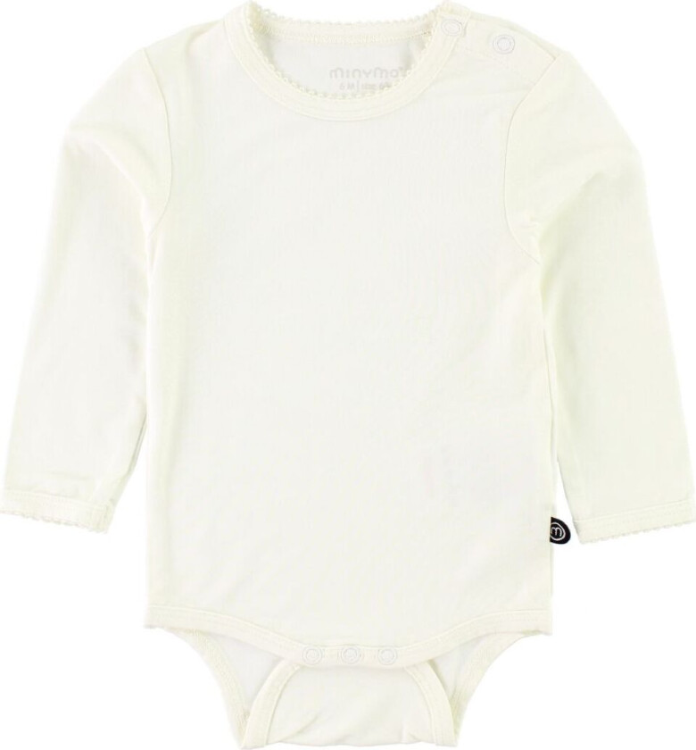 Body I/e - Bambus - Hvit - - 56 - Langermet Body