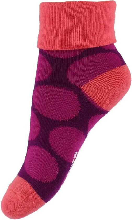 Sokker - Lilla m. Prikker - - 15/16 - Sokker