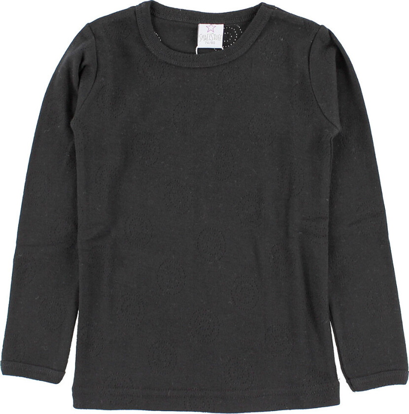 Bilde av Genser - Svart m. Hullmønster - - 62/68 - Genser