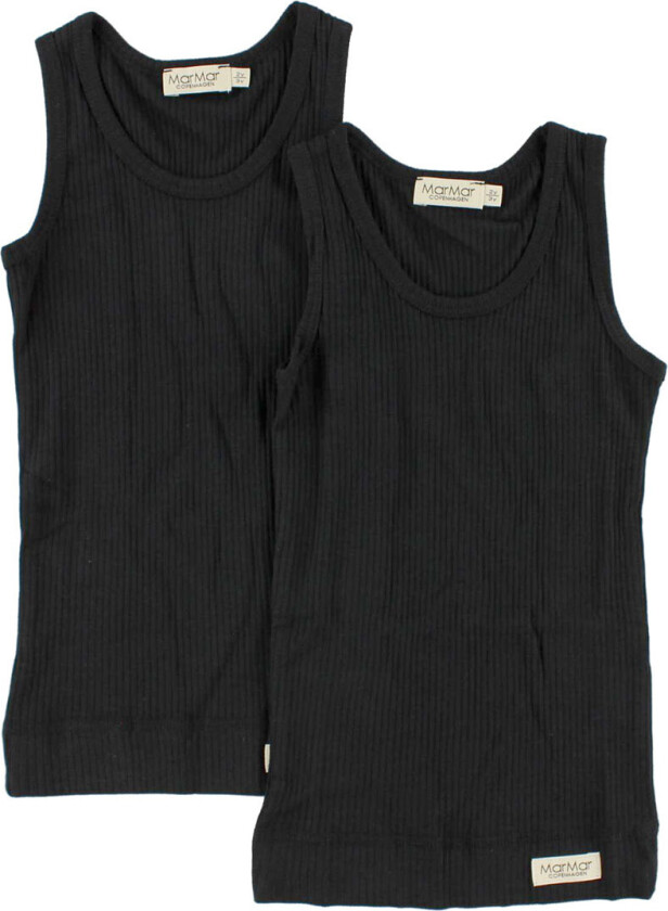 Bilde av Undertrøyer - 2-pack - Svart - - 10 år (140) - Undertrøye