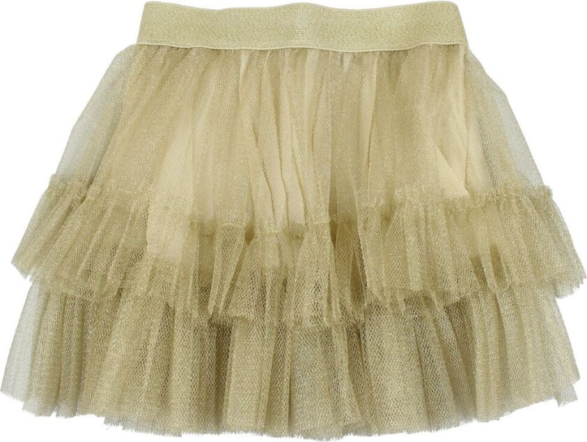 Jul Tyllskjørt - Dancer Tutu - Gull - - 10 år (140) - Skjørt