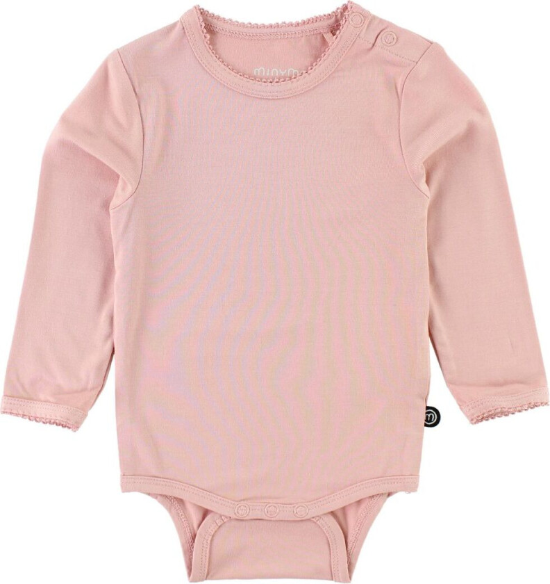 Body I/e - Bambus - Rosa - - 68 - Langermet Body