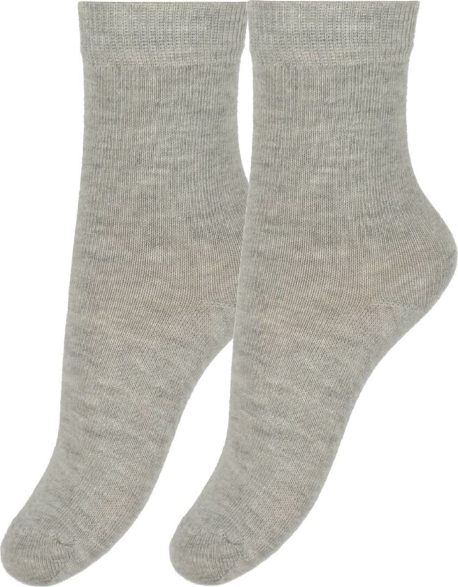 Sokker - 2-pack - Grå Melert - - 19/22 - Sokker