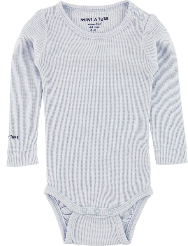 Body L/æ - Ellis - Lyseblå - - 50 - Langermet Body