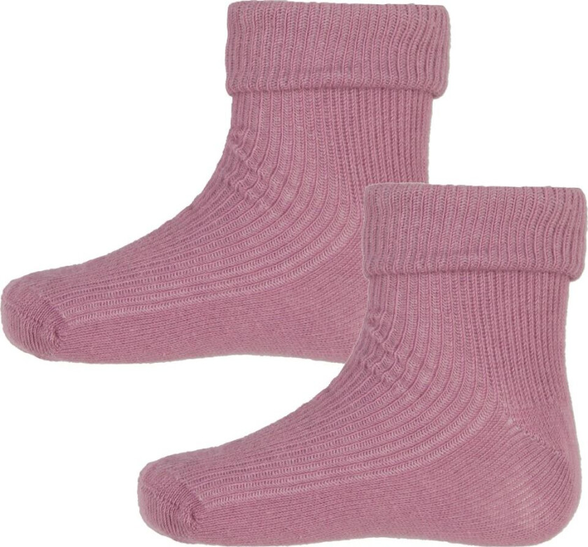 Sokker - 2-pack - Gl. Rosa - - 15/18 - Sokker