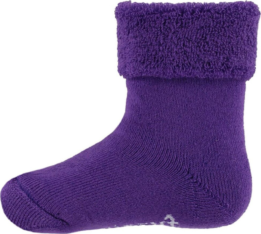 Frotté Sokker - Lilla - - 15/16 - Sokker