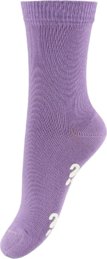 Sokker m. Anti-Skli - Lavendel - - 35/38 - Sokker