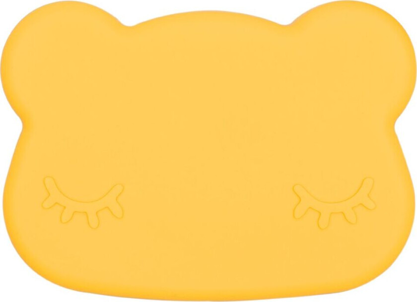 Snackboks - Bjørn - Silikon - Gul - - OneSize - Matboks