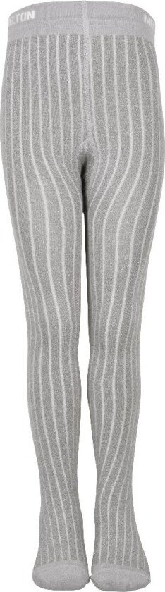 Strømpebukser - Bambus - Grå Melert m. Glitter - - 56/62 - Strømpebukser