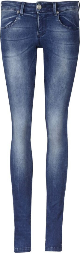 Jeans - Nanna - Blå Denim - - 14 år (164) - Jeans