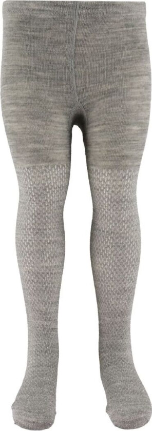 Strømpebukser - Ull - Grå Melert m. Glitter - - 70 - Strømpebukser