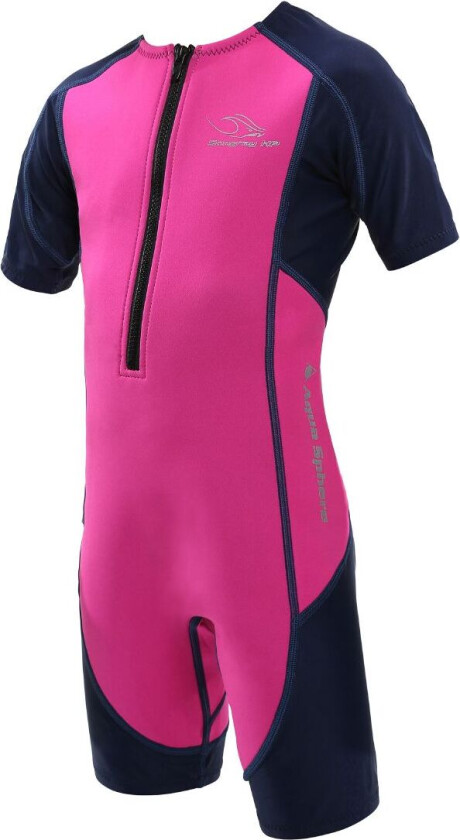 Våtdrakt - Stingray - UV50+ - Rosa/Navy - - 2 år (92) - Våtdrakt
