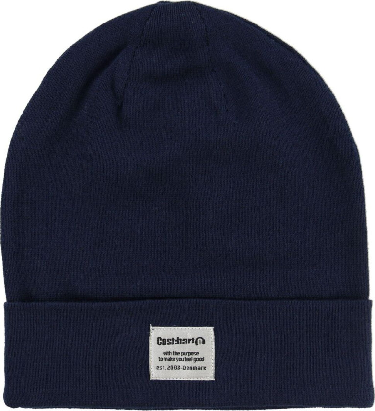 Strikkelue - Cody - Navy - - OneSize - Lue