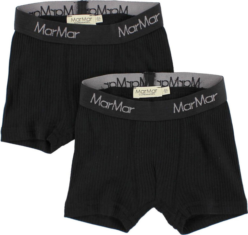 Boxershorts - 2-pack - Svart - - 6 år (116) - Boxershorts