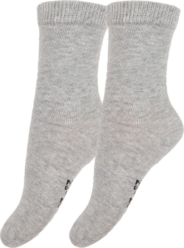Sokker - 2-pack - Lys grå - - 17/19 - Sokker