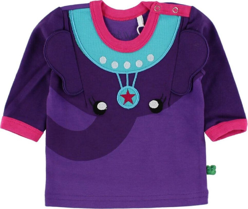 Genser - Lilla m. Elefant - - 62 - Genser