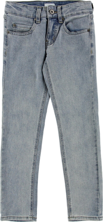 Jeans - Bli - Vasket Blue - - 10 år (140) - Jeans