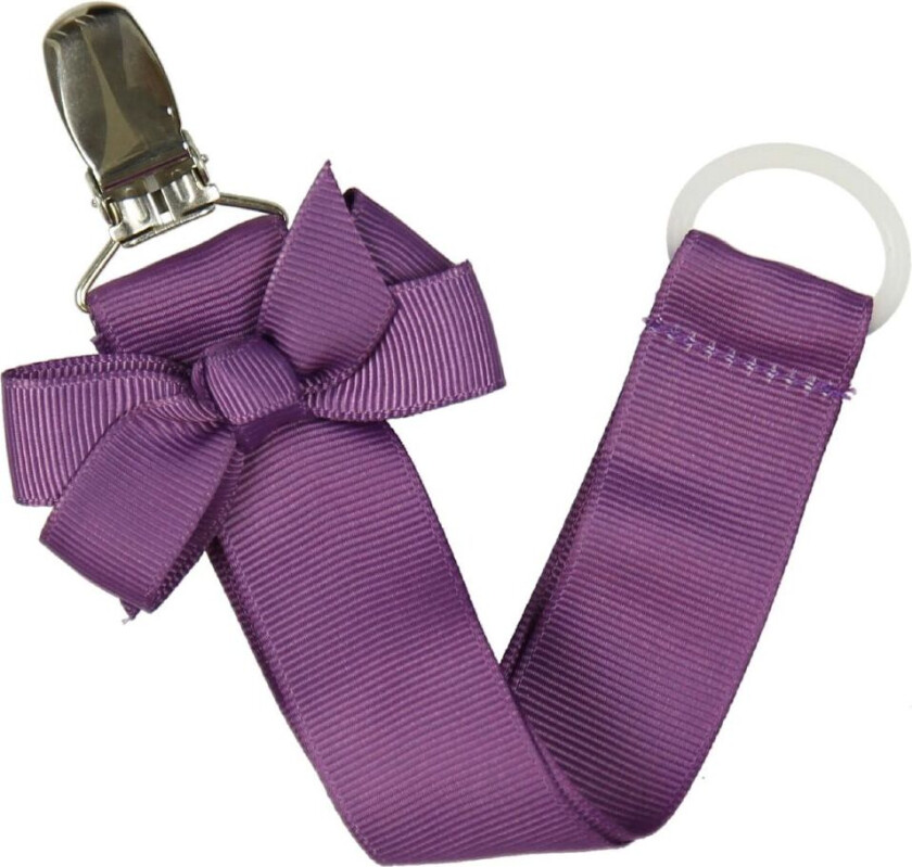 Smokkesnor - Armetyst m. Sløyfe - - OneSize - Smokkebånd