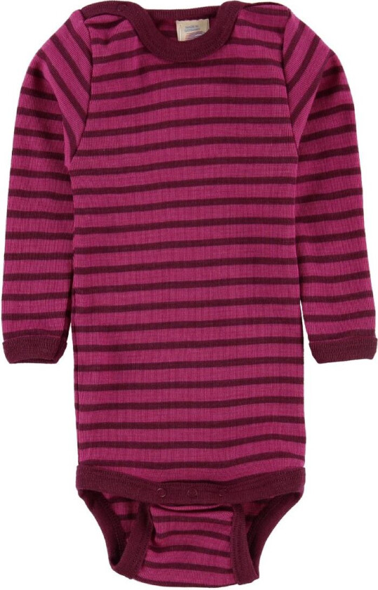 Body L/æ - Ull/Silke - Raspberry/Orchid - - 98/104 - Langermet Body