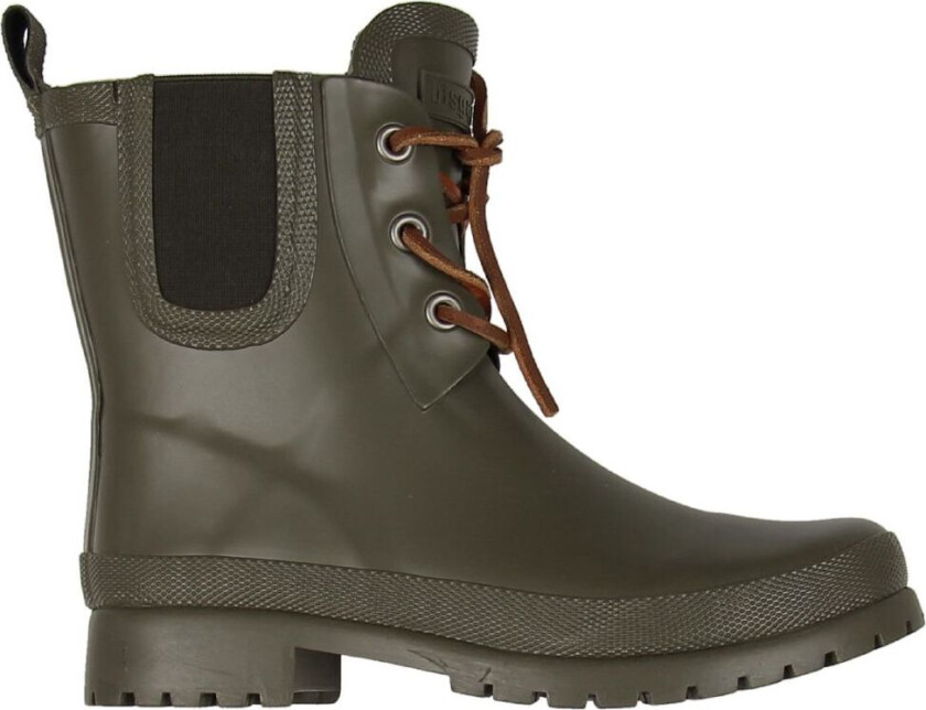 Gummistøvler - Kort - Armygrønn - - 35 - Gummistøvler