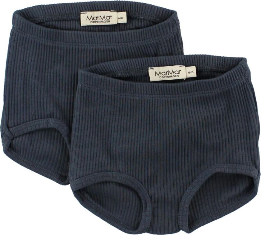 Underbukser - 2-pack - Navy - - 68 - Undertøy