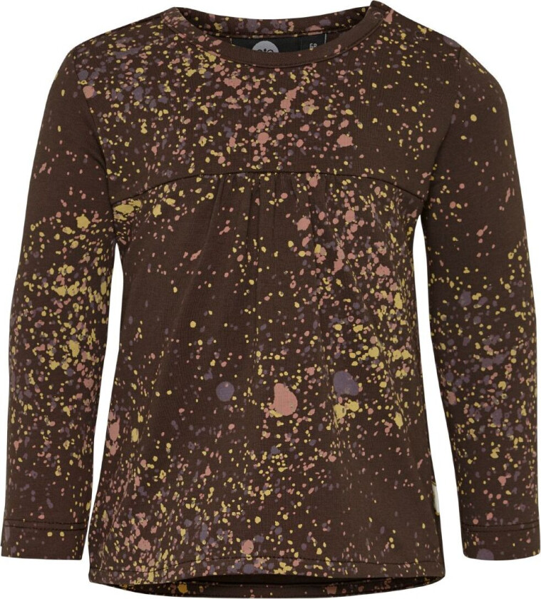 Genser - HMLSusanne - Brun m. Prikker - - 62 - Genser