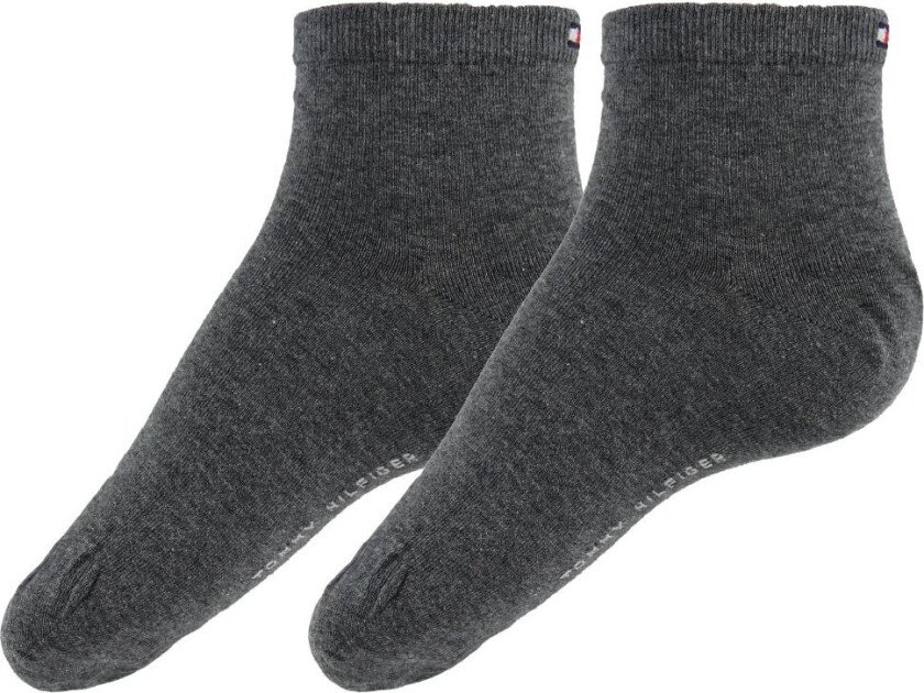 Sokker - 2-pack - Casual - Grå Melert - - 39/42 - Sokker