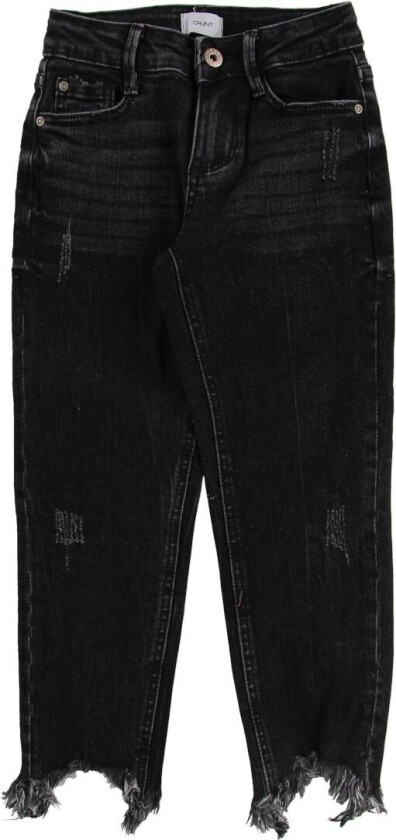 Jeans - Avslappet - Svart Denim - - 15 år (170) - Jeans