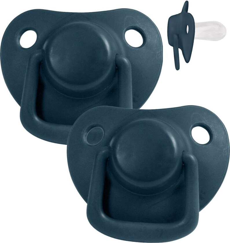 Smokk - 2-pack - Mørkenblå - - 0-6 md - Smokk