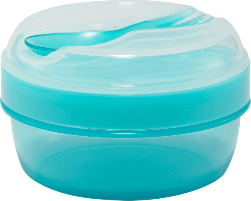 Snackbox m. Kjøleelement - 7 cm - Turquoise - - OneSize - Matboks
