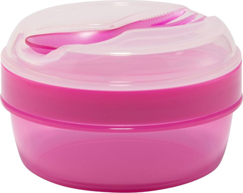 Snackbox m. Kjøleelement - 7 cm - Purple - - OneSize - Matboks