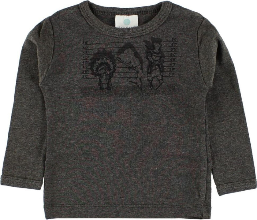 Genser - Brun Melert - - 62 - Genser