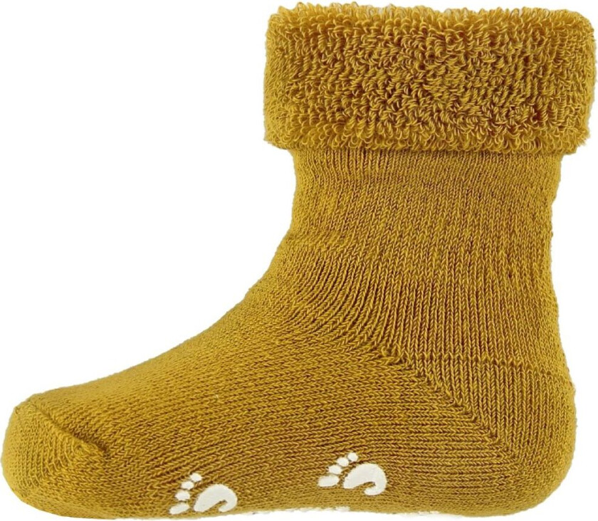 Sokker med Antiskli - Sennep - - 23/26 - Sokker