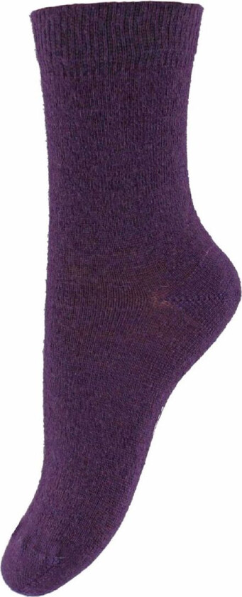 Sokker - Ull - Lilla - - 17/19 - Sokker