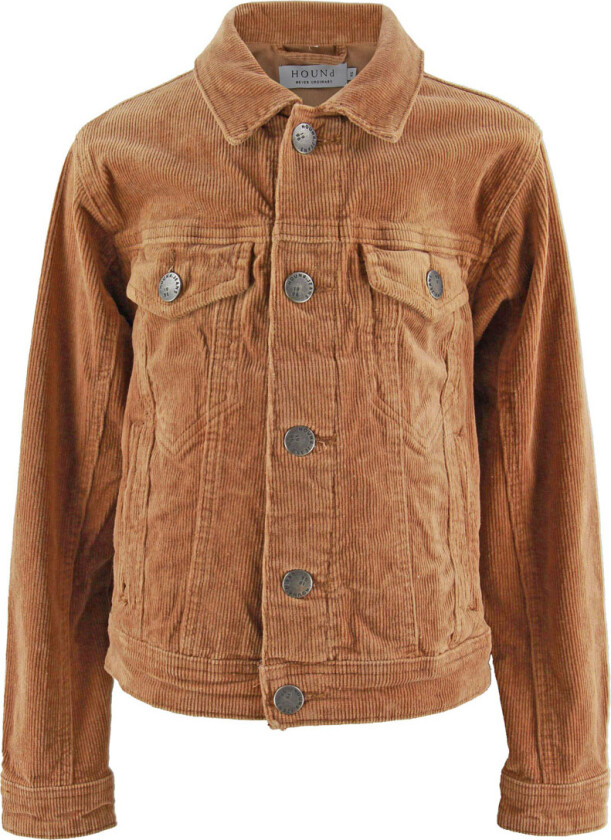 Jakke - Fløyel - Brun - - 10 år (140) - Vinterjakke