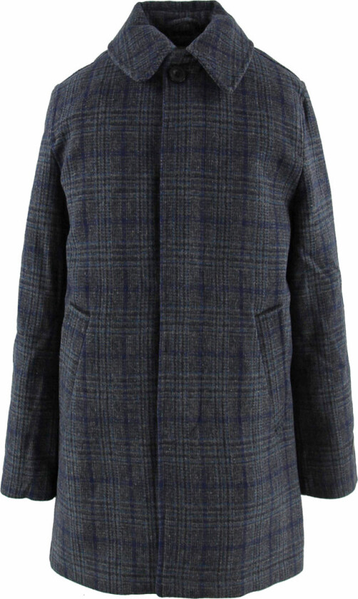 Vinterjakke - Rutete Grå/blå - - 10-11 år (140-146) - Vinterjakke