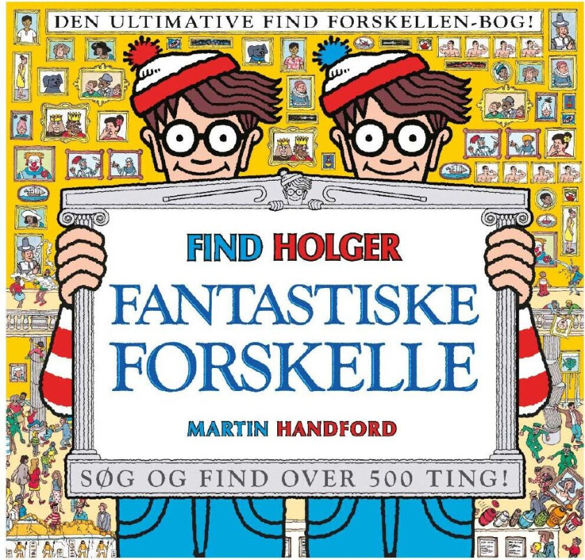 Bok - Find Holger - Fantastiske forskjeller - Dansk - - OneSize - Bildebok