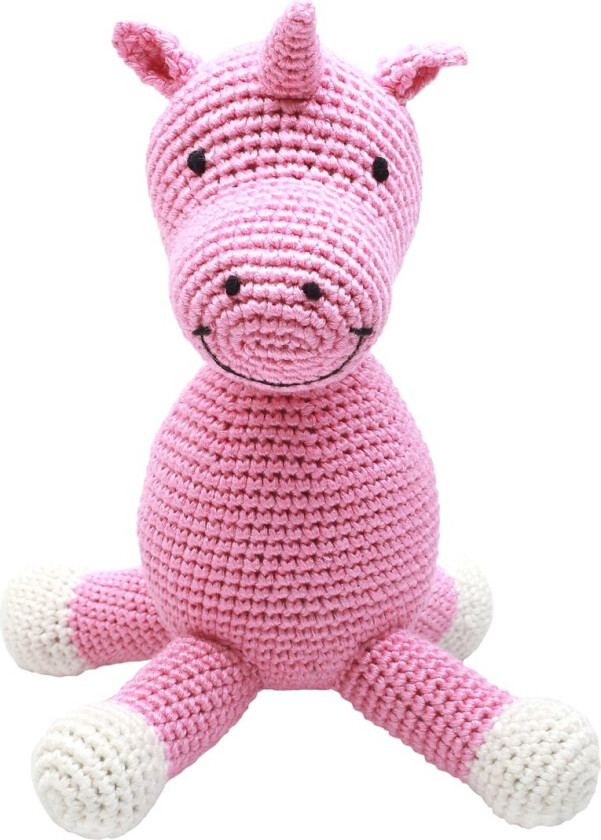 Kosedyr - Frk. Enhjørning - 18 cm - Rosa - - OneSize - Kosedyr