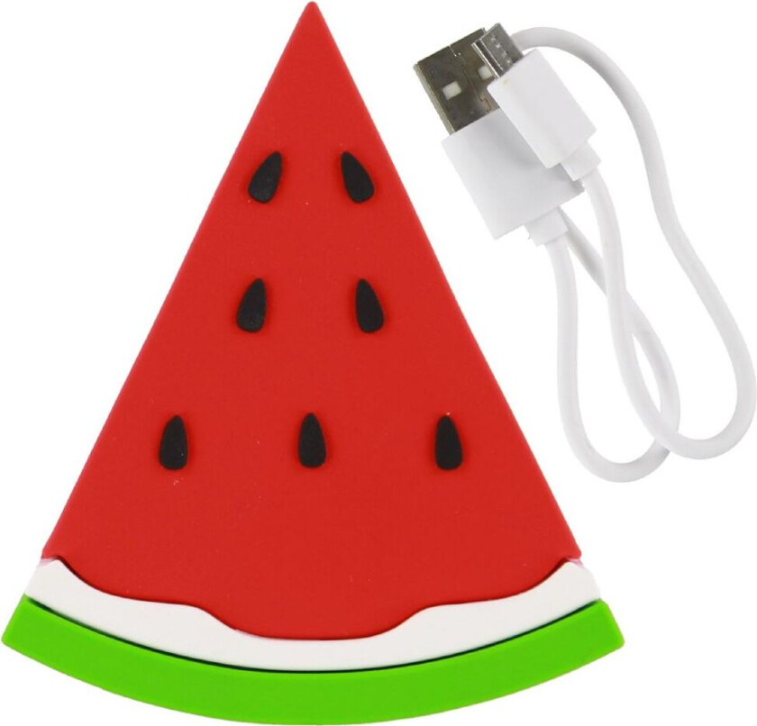 Powerbank - Watermelon - 2600 mAh - - OneSize - Powerbank